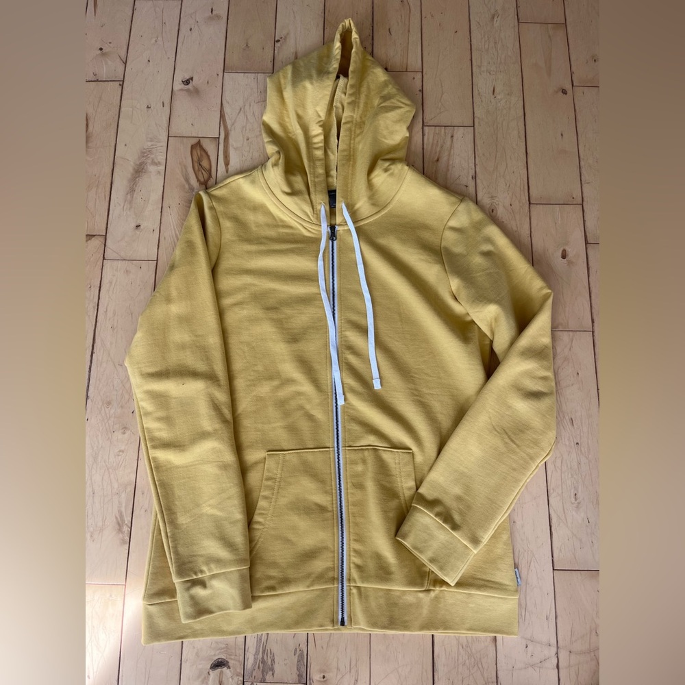Eddie Bauer Mustard Zip-Up Jacket